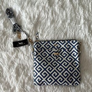 NEW (w tags) Scout crossbody bag blue and white